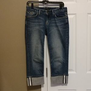 Banana republic cropped jeans